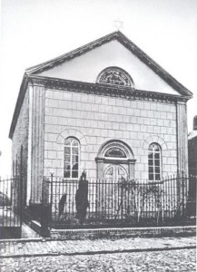 Die Synagoge Neustadtgödens um 1900.