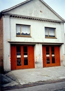 Von 1962 bis 1986 diente die ehemalige Synagoge als Feuerwehr. Quelle: Ludwig Behrends