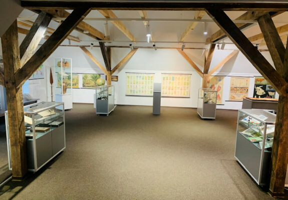Schulmuseum Dauerausstellung Gesamtansicht