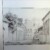 Blick auf die Synagoge an der Gr. Wasserpfortstraße um 1880. Gröschler-Haus. Bleistiftzeichnung von 1884. Signatur unleserlich.