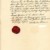 Geburtsschein für den am 16.6.1847 in Neustadtgödens geborenen Heymann Levy M. Sternberg, ausgestellt am 16.11.1896 von Wilhelm Cohen: Gröschler-Haus..